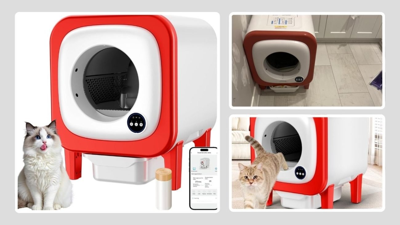 Petstarlet Automatic Self-Cleaning Litter Box