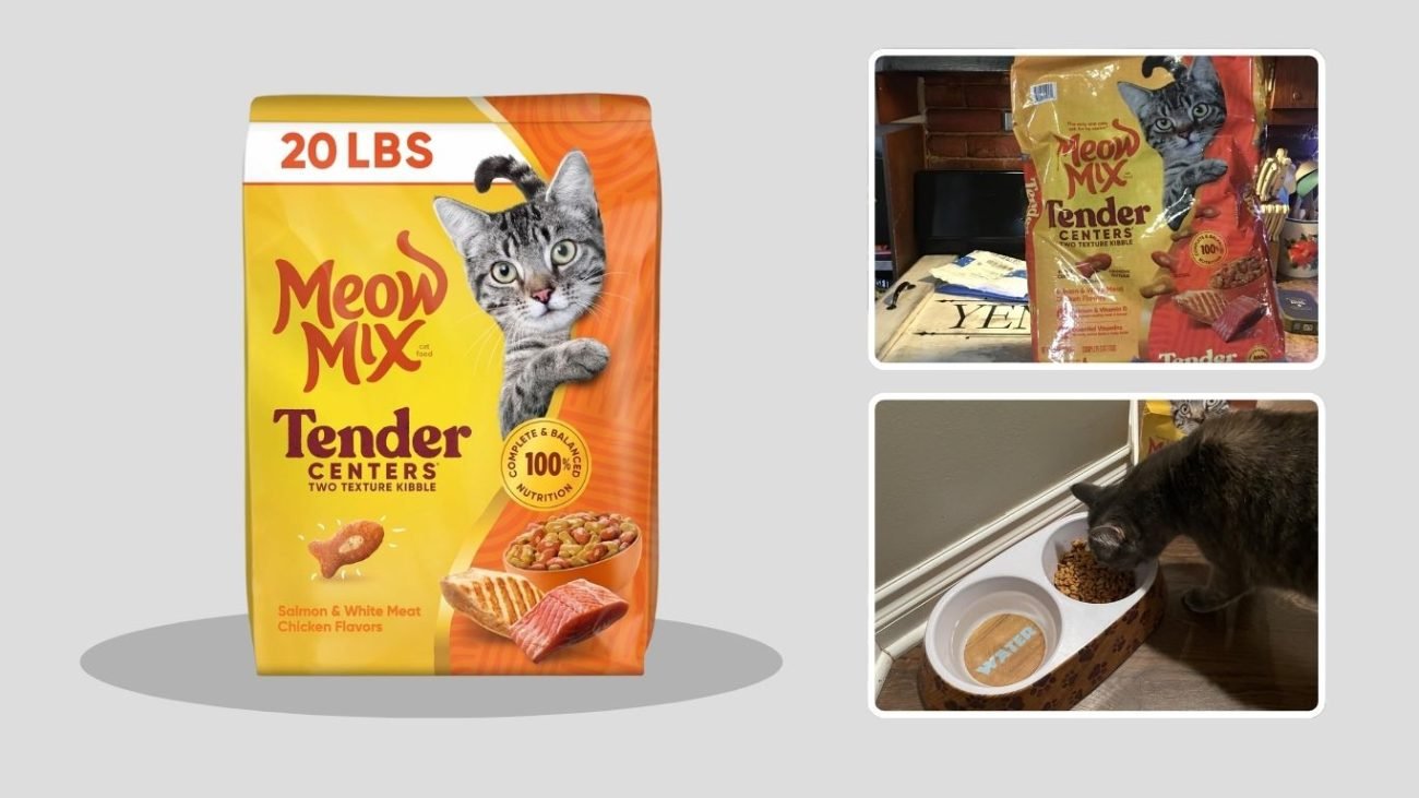 Meow Mix Tender Centers Chicken & Tuna Dry Cat Food