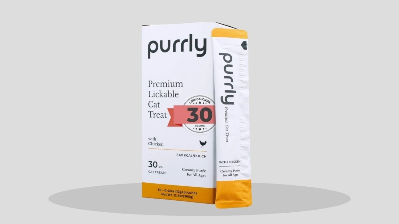 Purrly Lickable Prebiotic Fiber Supplement for Cats