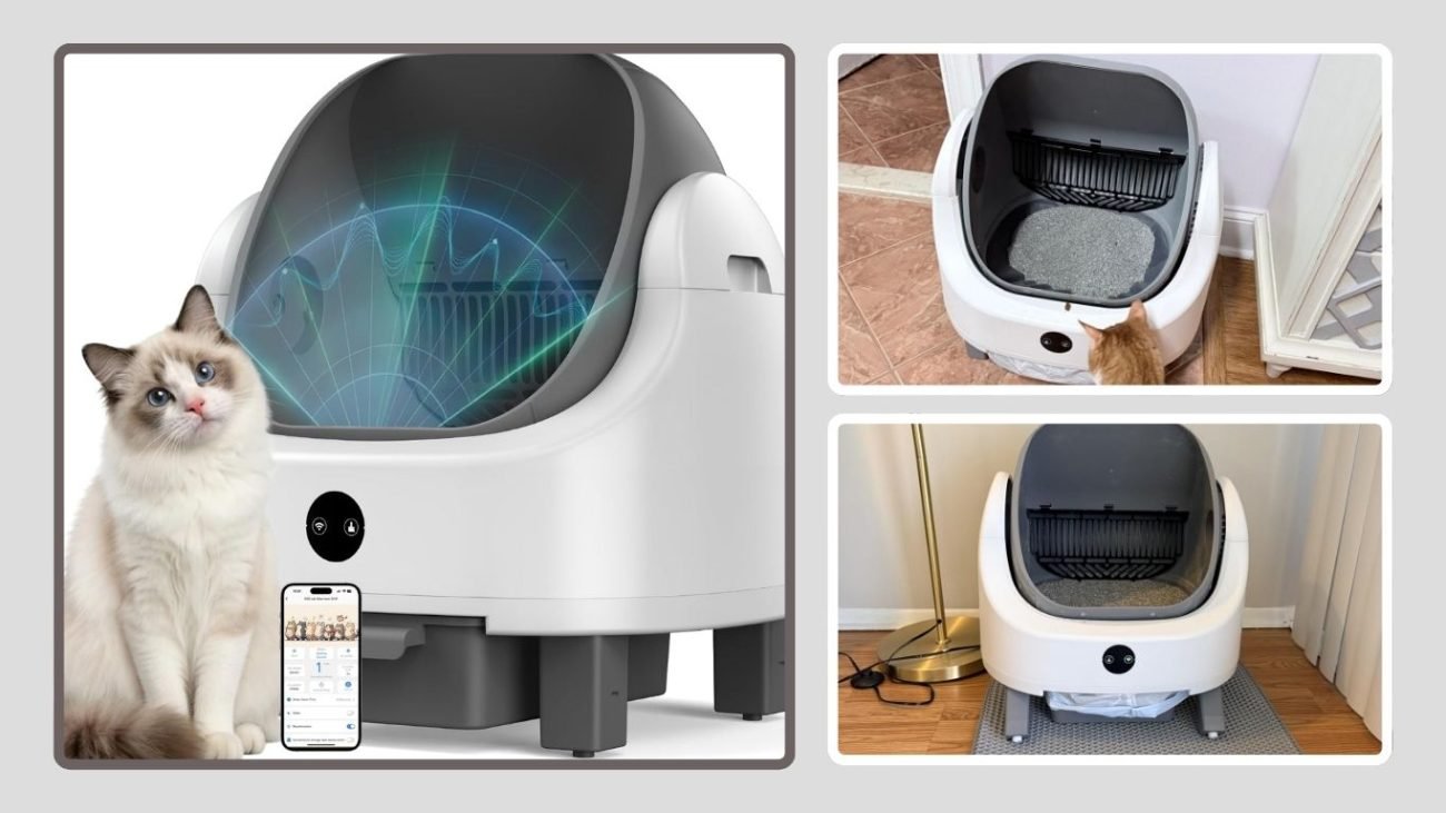 OROLEY Automatic Self-Cleaning Cat Litter Box