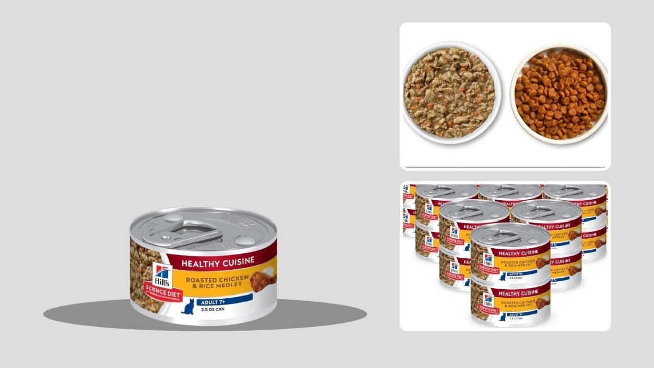 Hill’s Science Diet Healthy Cuisine Roasted Chicken & Rice Medley Wet Cat Food