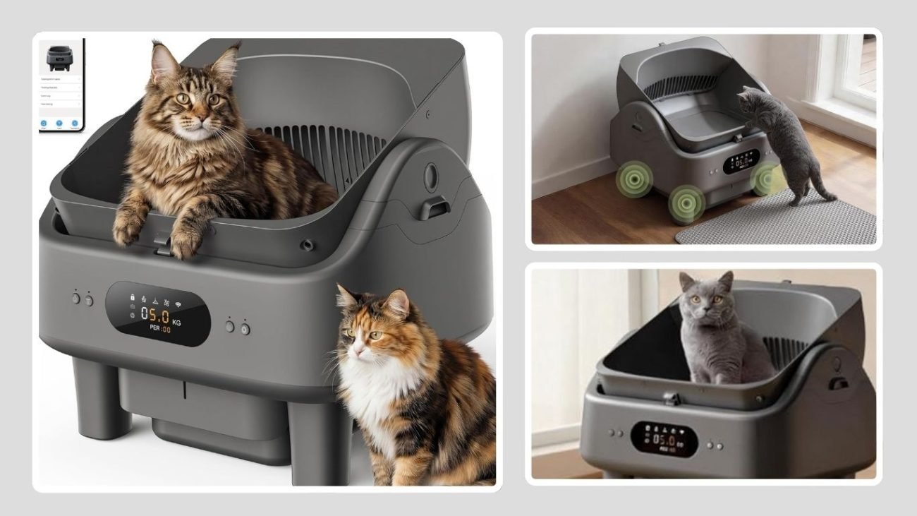UBPET Automatic Self-Cleaning Cat Litter Box