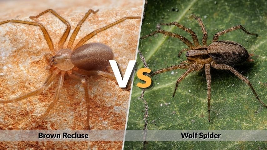 Brown Recluse vs Wolf Spider: Key Differences
