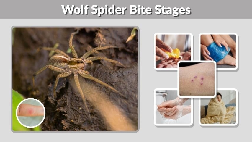 Wolf Spider Bite Stages: Symptoms, Care and Healing