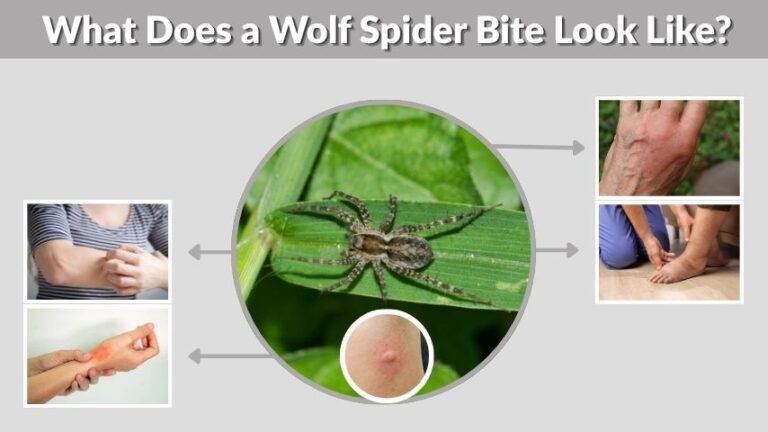What Does a Wolf Spider Bite Look Like? Signs and Care