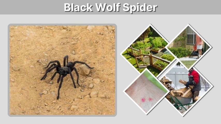 Black Wolf Spider: Identification, Bite Risk, and Facts