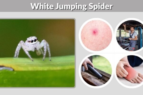 White Jumping Spider: Identification, Safety, and Facts
