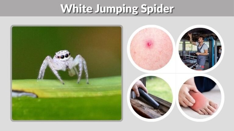 White Jumping Spider: Identification, Safety, and Facts