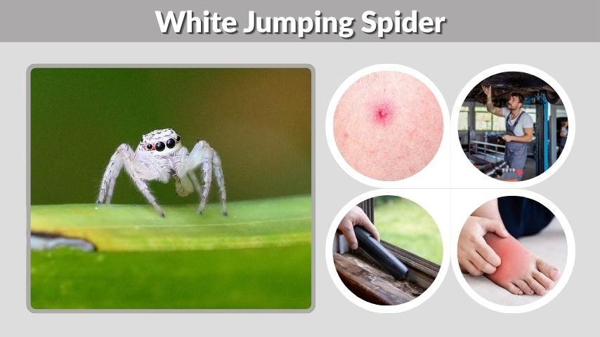 White Jumping Spider: Identification, Safety, and Facts
