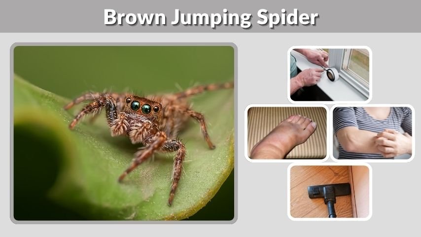 Brown Jumping Spider: Identification, Bites, and Safety