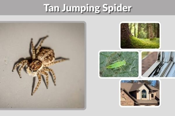 Tan Jumping Spider: Identification, Habitat, Bite, and Facts
