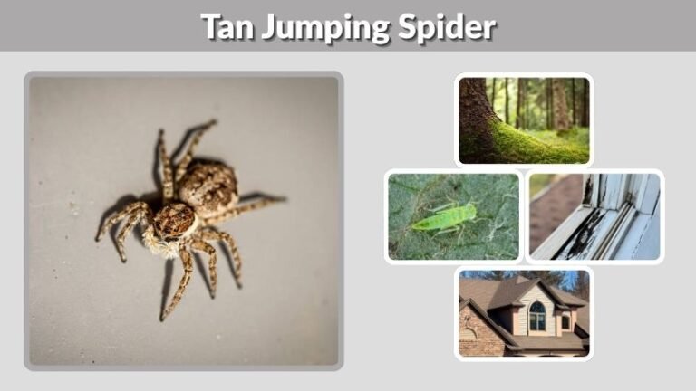 Tan Jumping Spider: Identification, Habitat, Bite, and Facts