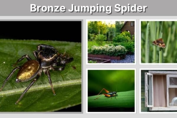 Bronze Jumping Spider: Size, Bite, Male and Female