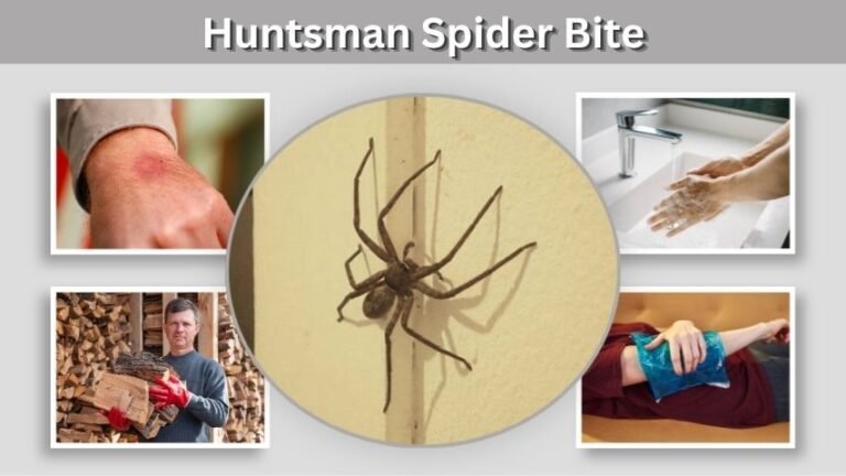Huntsman Spider Bite: Symptoms, Marks, and Treatment