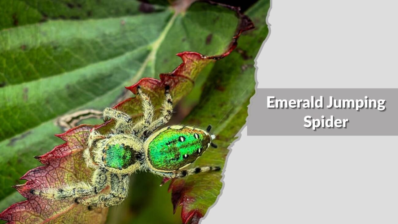  Emerald Jumping Spider