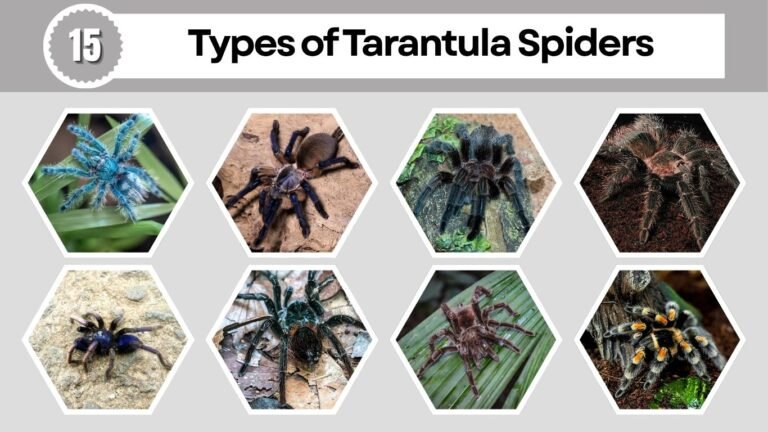 15 Types of Tarantula Spiders: Identification with pictures