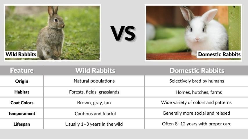 Wild vs Domestic Rabbit: Key Differences at a Glance