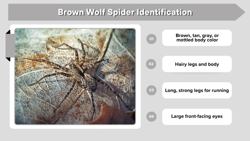 Brown Wolf Spider Identification