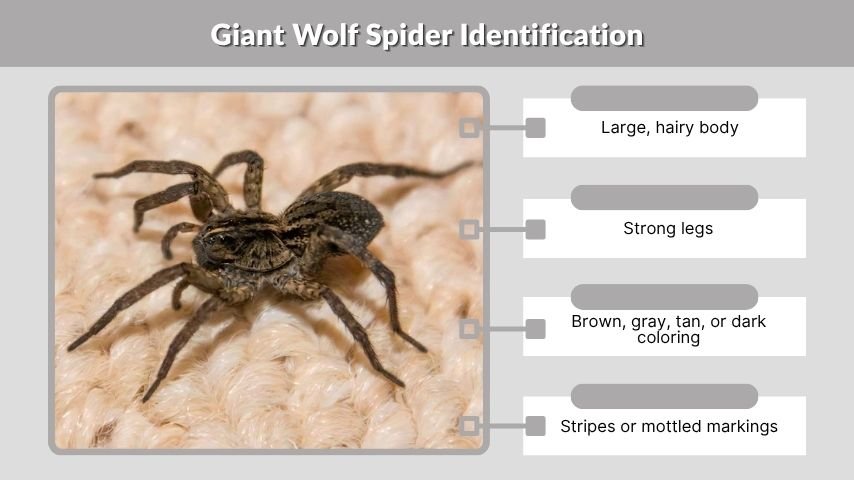 Giant Wolf Spider Identification