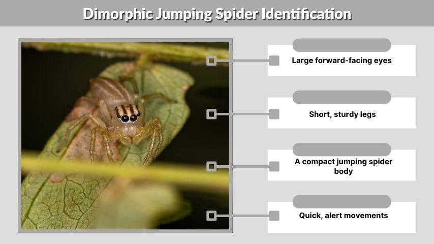 Dimorphic Jumping Spider Identification