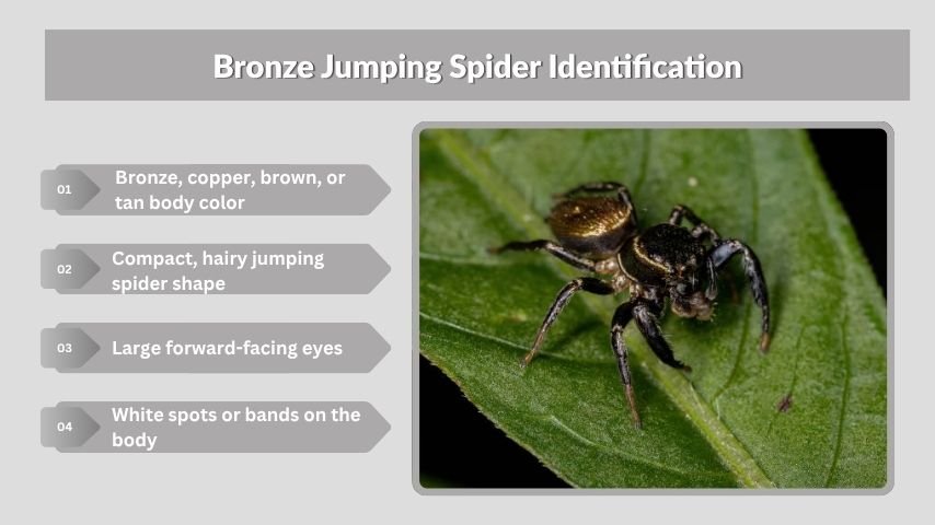 Bronze Jumping Spider Identification