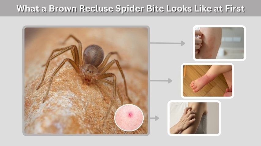 What a Brown Recluse Spider Bite Looks Like at First