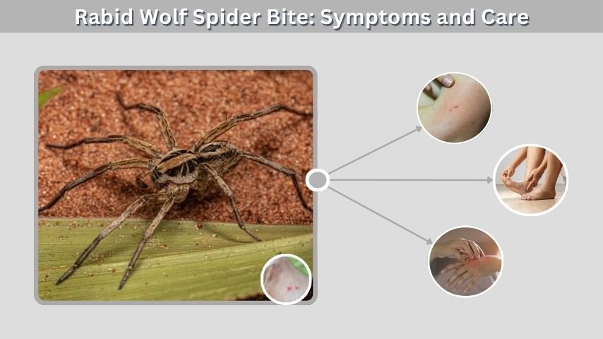Rabid Wolf Spider Bite: Symptoms and Care