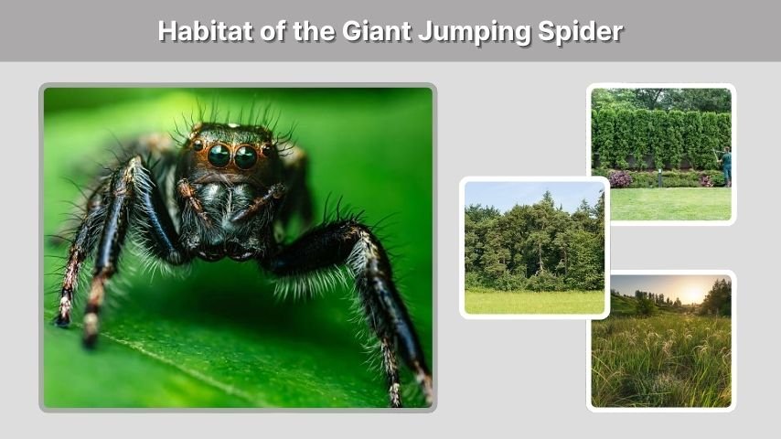Habitat of the Giant Jumping Spider
