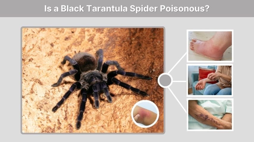 Is a Black Tarantula Spider Poisonous?