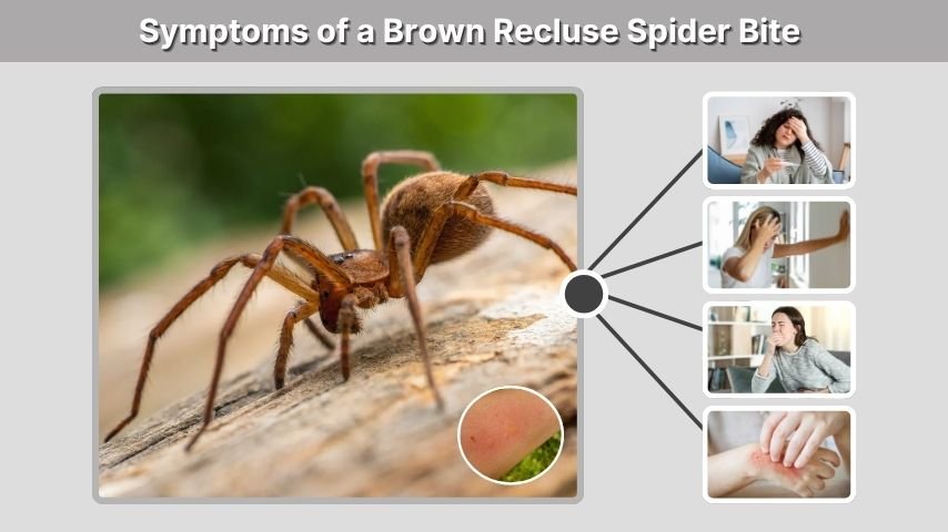 Symptoms of a Brown Recluse Spider Bite
