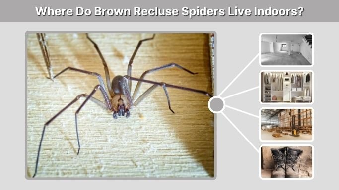 Where Do Brown Recluse Spiders Live Indoors?