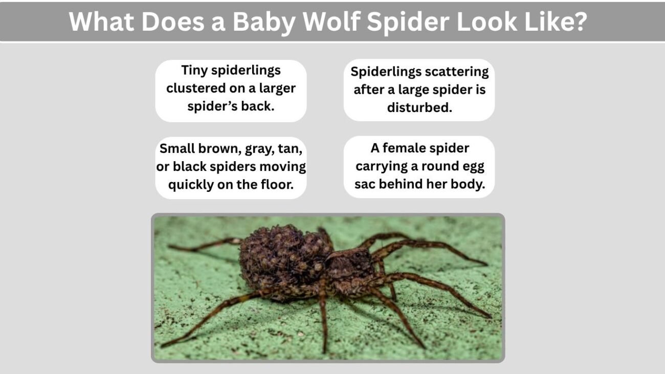 What Does a Baby Wolf Spider Look Like?