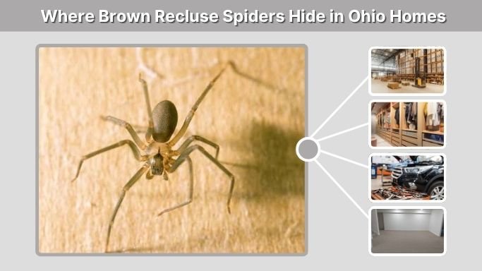 Where Brown Recluse Spiders Hide in Ohio Homes