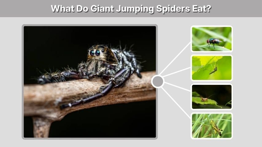 What Do Giant Jumping Spiders Eat?