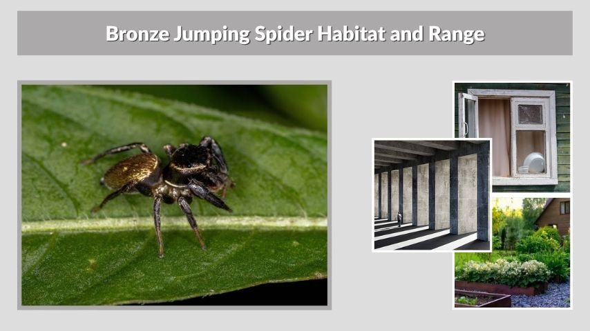 Bronze Jumping Spider Habitat and Range