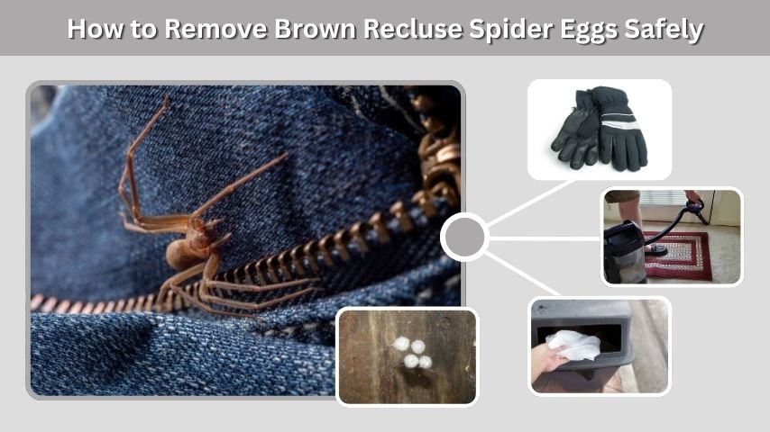 How to Remove Brown Recluse Spider Eggs Safely