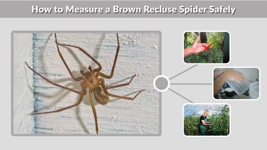 How to Measure a Brown Recluse Spider Safely
