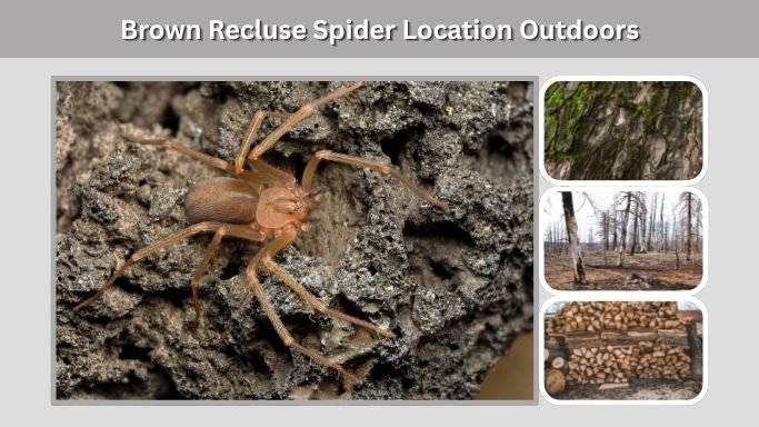 Brown Recluse Spider Location Outdoors
