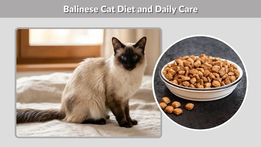 Balinese Cat Diet and Daily Care