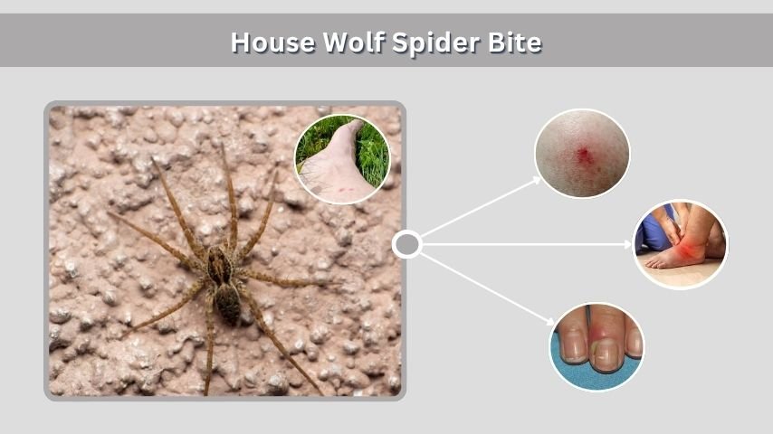 House Wolf Spider Bite