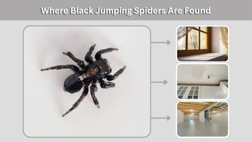 Where Black Jumping Spiders Are Found