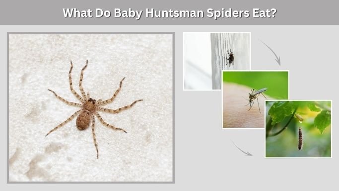 What Do Baby Huntsman Spiders Eat?