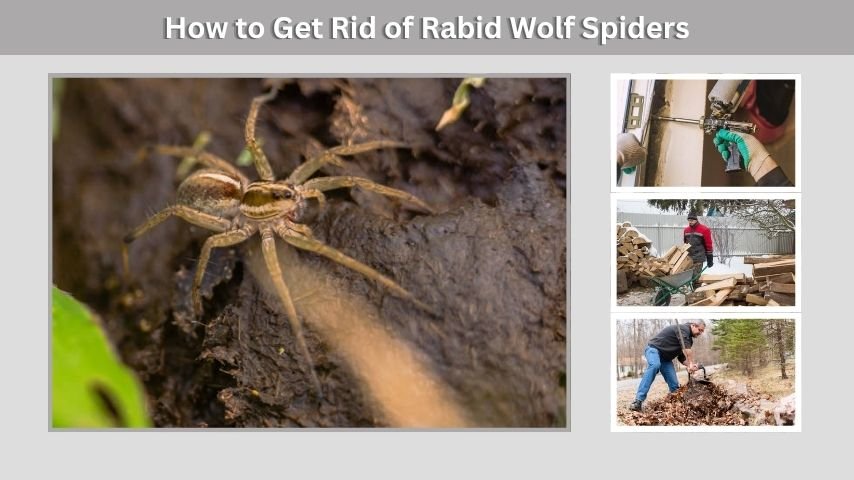 How to Get Rid of Rabid Wolf Spiders