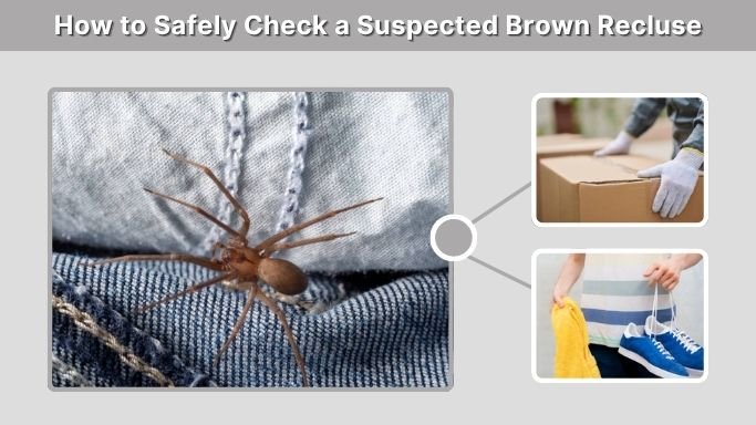 How to Safely Check a Suspected Brown Recluse