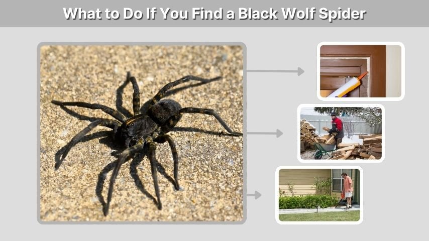 What to Do If You Find a Black Wolf Spider