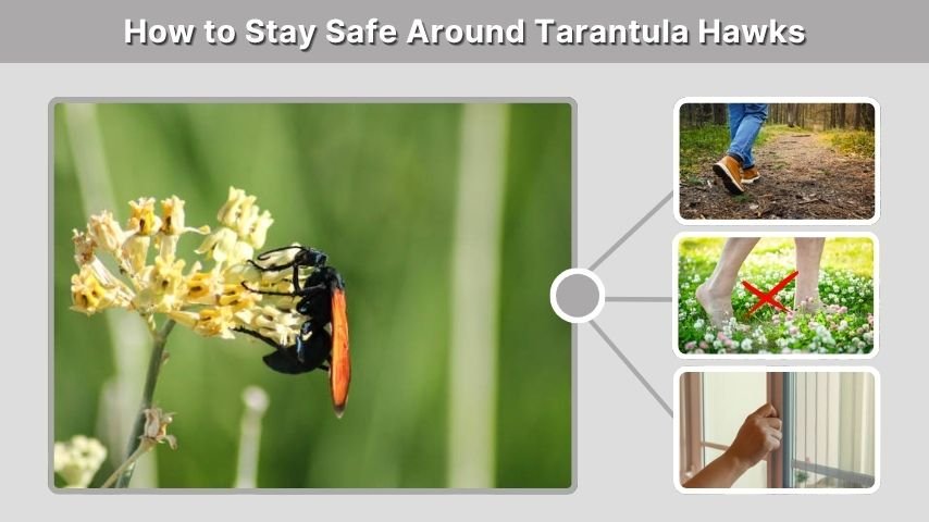 How to Stay Safe Around Tarantula Hawks