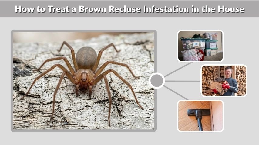 How to Treat a Brown Recluse Infestation in the House