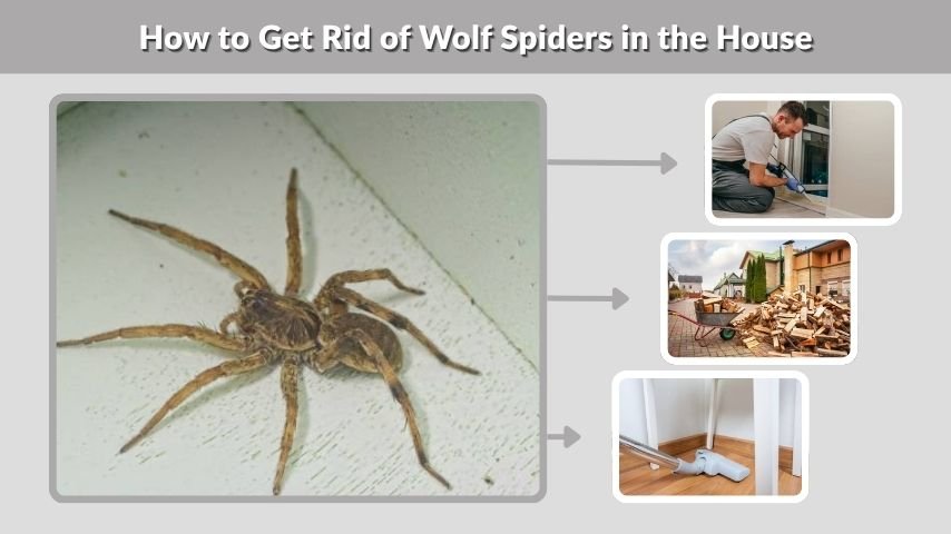 How to Get Rid of Wolf Spiders in the House