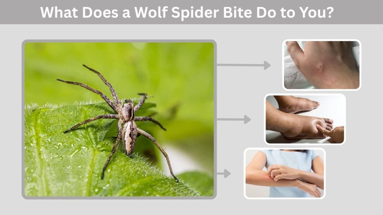What Does a Wolf Spider Bite Do to You?