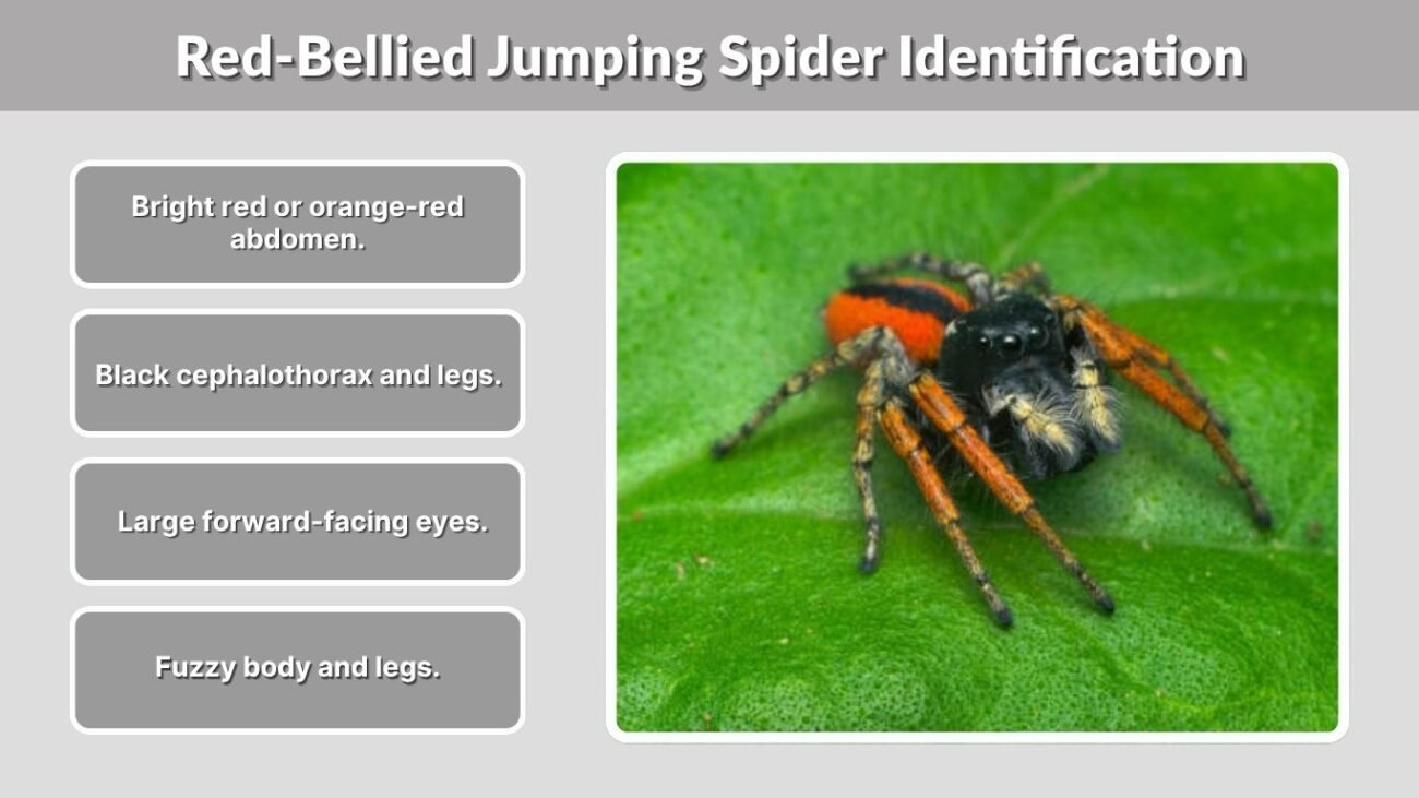 Red-Bellied Jumping Spider Identification